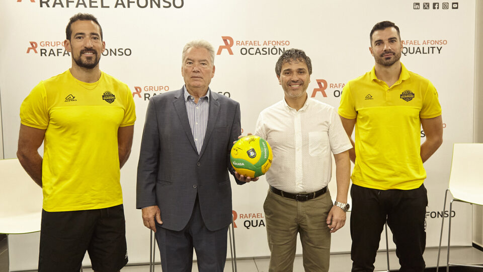 El CV Guaguas presenta el partido más importante de su historia con el Grupo Rafael Afonso