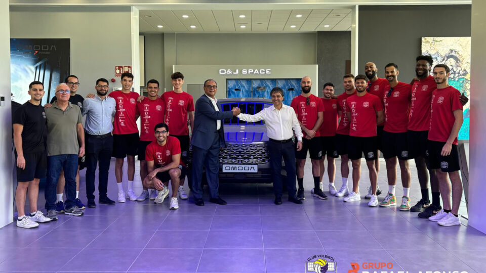 Grupo Rafael Afonso Patrocinador del CV San Roque en la Superliga Masculina de Voleibol